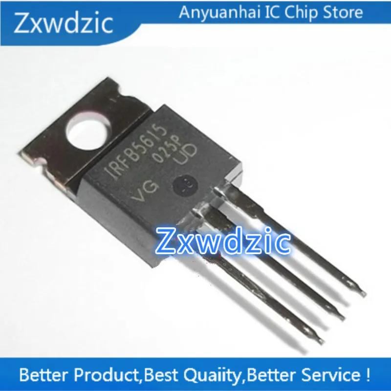 

Zxwdzic 10pcs New Imported Original IRFB5615PBF IRFB5615 TO-220 N Channel FET 150V 35A