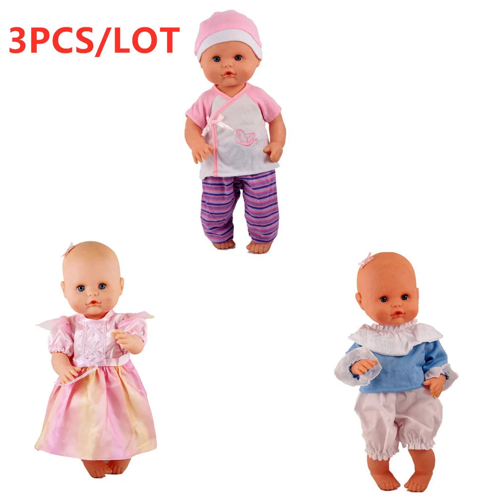 3 шт./лот 35 см Nenuco Кукла Одежда и аксессуары Nenuco Ropa y su Hermanita оригинальные комбинезоны/платья/костюмы для куклы 13 дюймов - Цвет: outfits 6