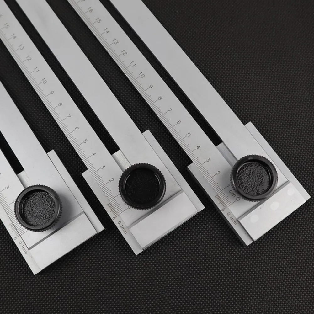 

Ruler Scratch Measuring Tool Scribing Tool 0-200/250/300mm 0.1mm Carbon