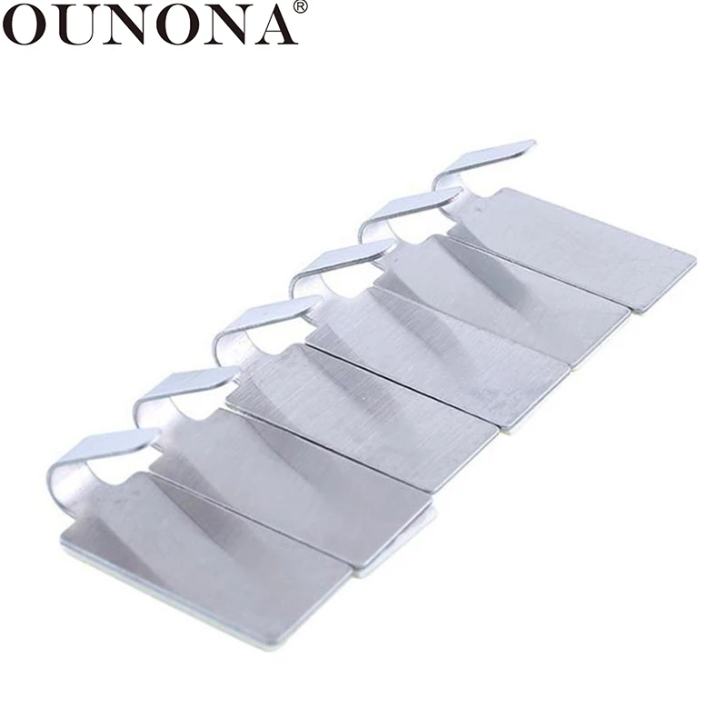 

Крючки Настенные OUNONA, для пальто, шляпы, кухни, ванной комнаты, 6/12 шт.