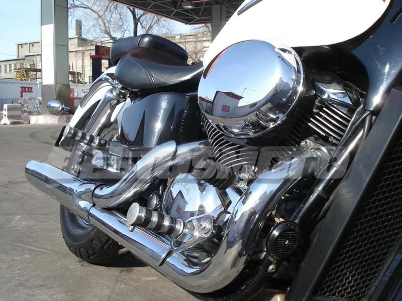 Мотоциклетный хромированный чехол для воздухозаборника Honda Shadow Ace 400 750 VT400 VT750 1997