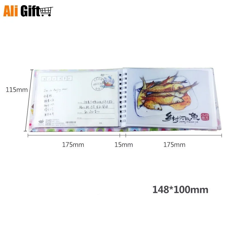 Бумажный Альбом для творчества 6 дюймовый мультяшный Рождественский альбом