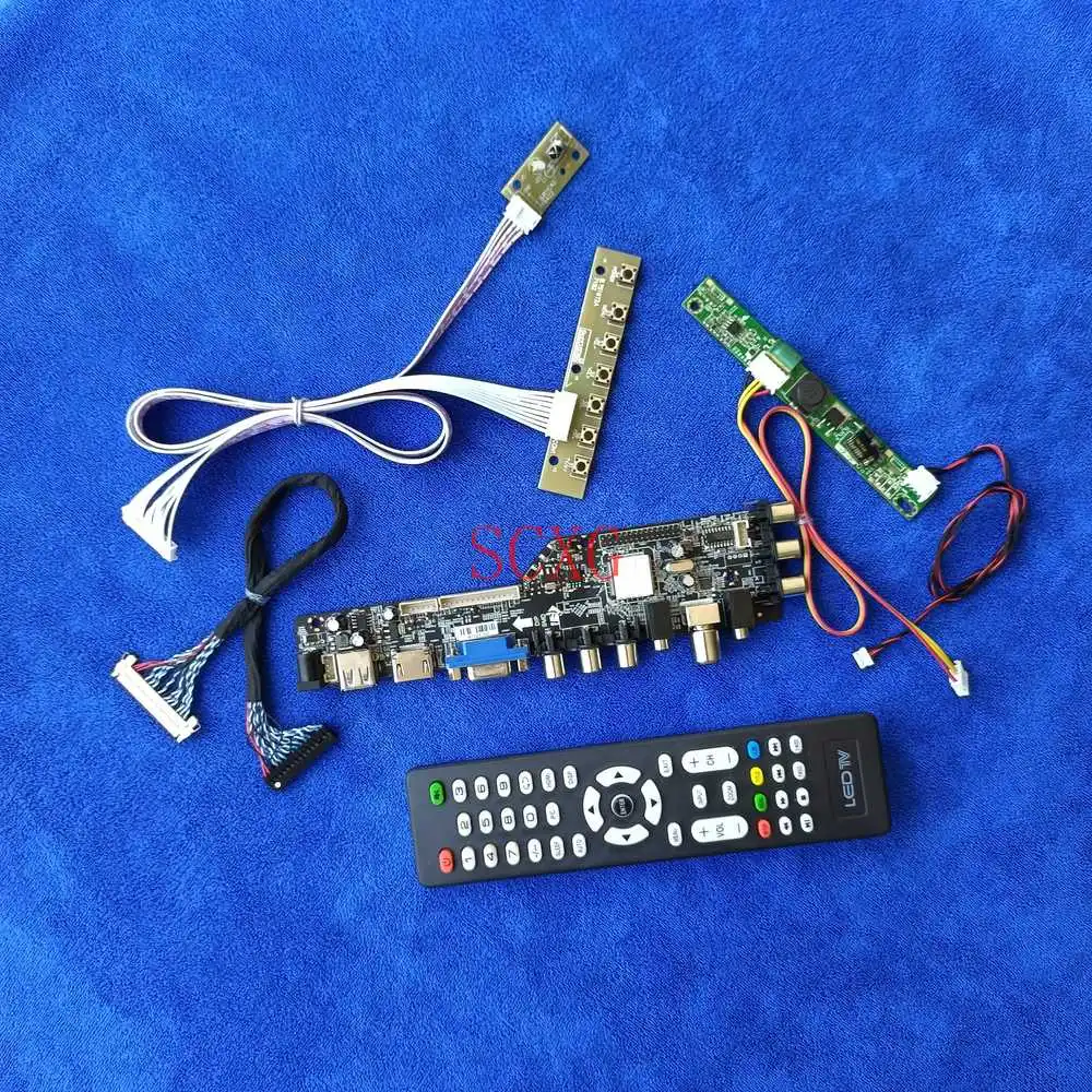 

Monitor drive board For LTM215HT04/LTM215HT05/LTM215HT06 LED Digital Signal HDMI-compatible USB VGA AV LVDS 30 Pin 1920*1080 KIT