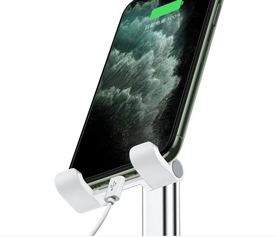 Розовый мобильный телефон подставка держатель для iPhone iPad Xiaomi металлический