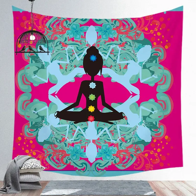 Звездная ночь Галактический Декор психоделический гобелен настенный индийский