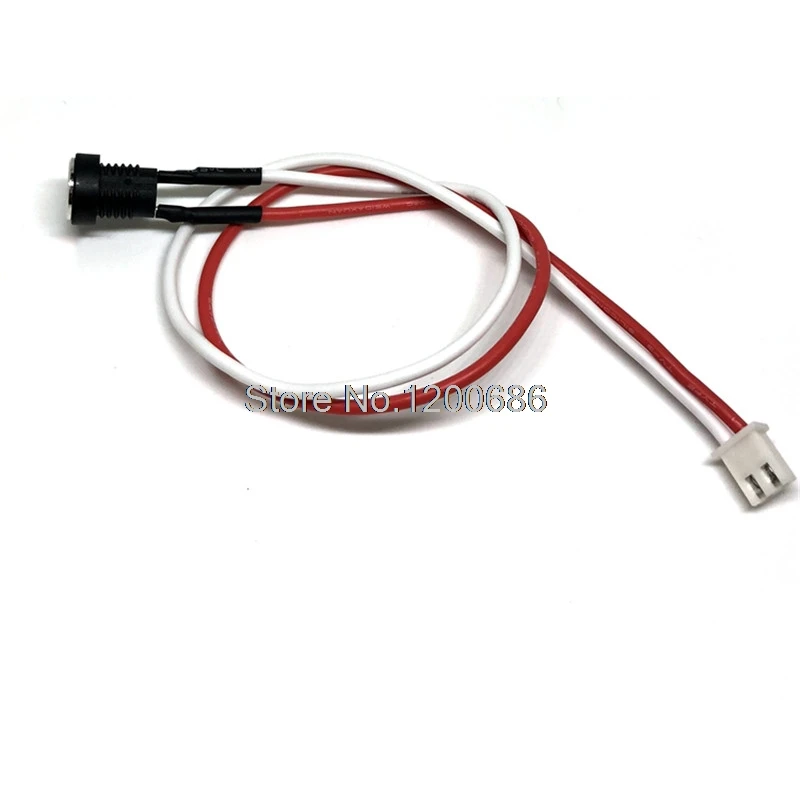 

240MM 20AWG 2P XH2.54 connector to dc jack 5.5/2.1 female connector 5.5 2.1 DC