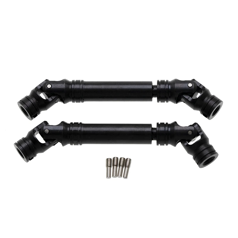 

2PCS Metal Splined Drive Shaft 90-127mm for 1/10 RC Crawler Axial SCX10 III AXI03007 Parts Accessories