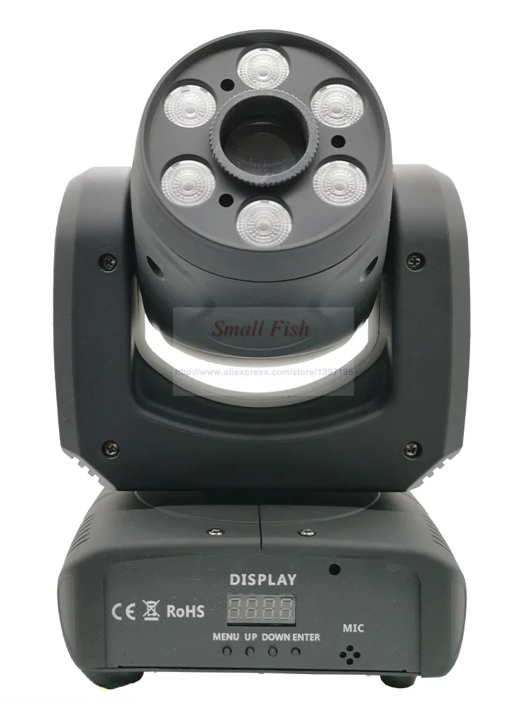 Светодиодный точечный движущийся светильник 70 Вт + красящий 3 в 1 светодиодный