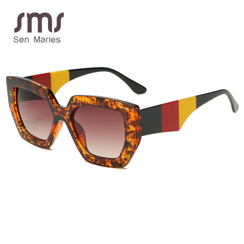 

New Vintage Square Women's Sunglasses Retro Brand Design Fashion Colorful Sun Glasses For Female Ladies Eyewear UV400 Oculos Men