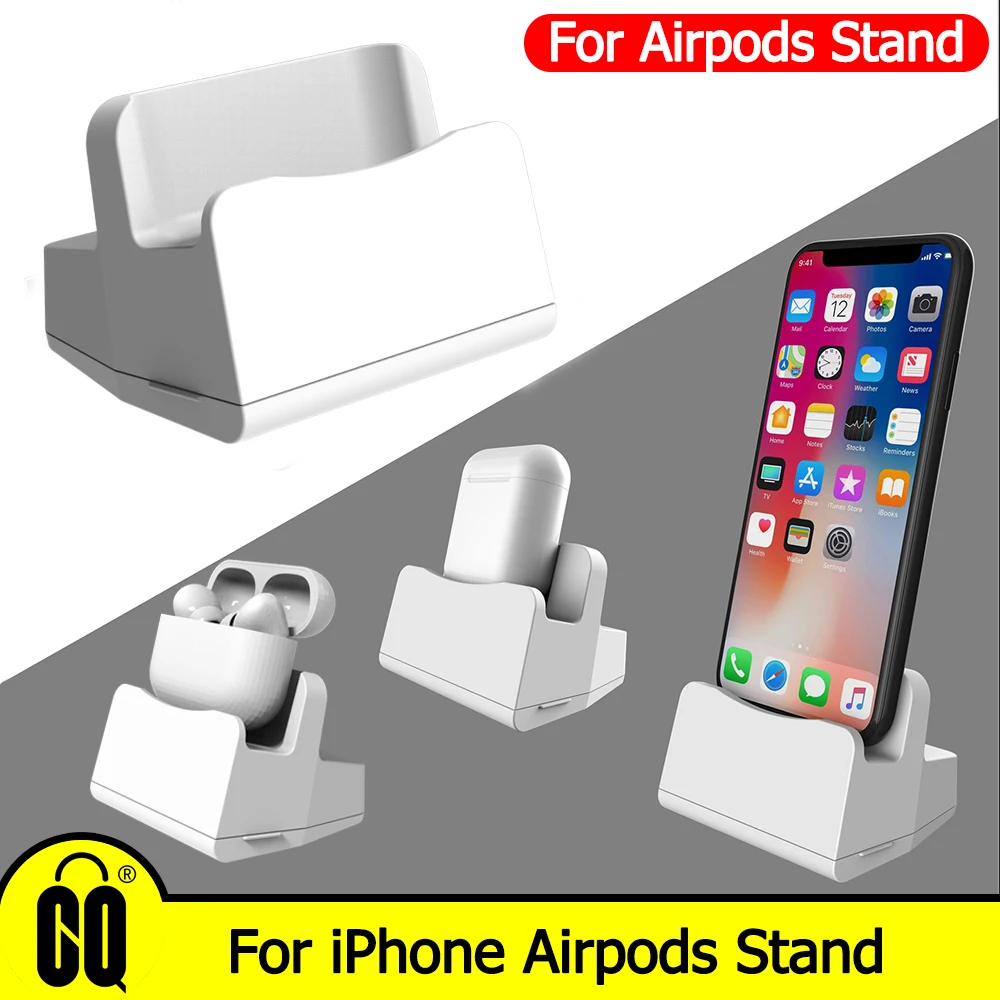 2 в 1 настольная зарядная док станция для Apple Airpods|Аксессуары наушников| |