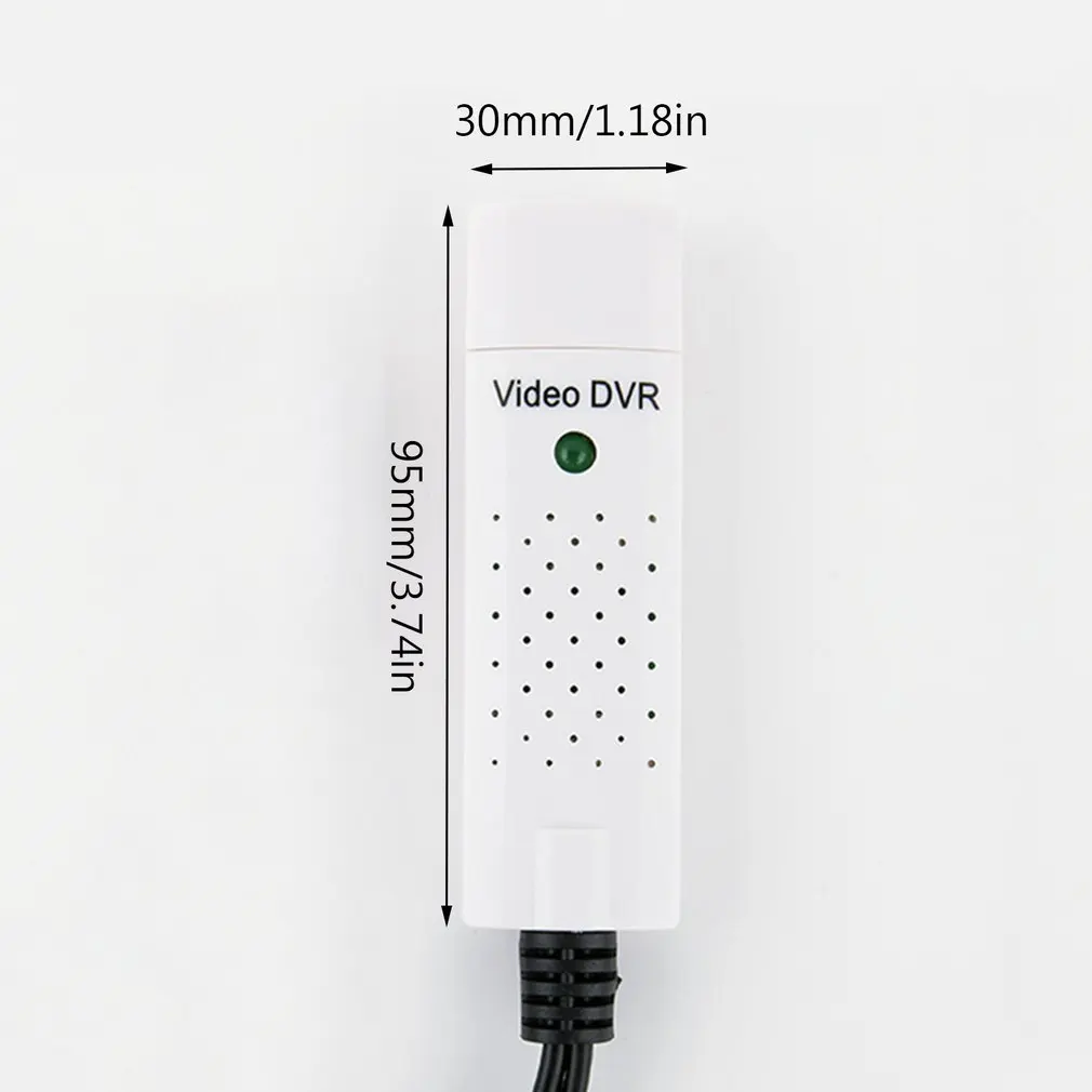 Адаптер захвата видео USB 2 0 чипсет U TV 007 ТВ DVD VHS адаптер аудио S-видео конвертер с