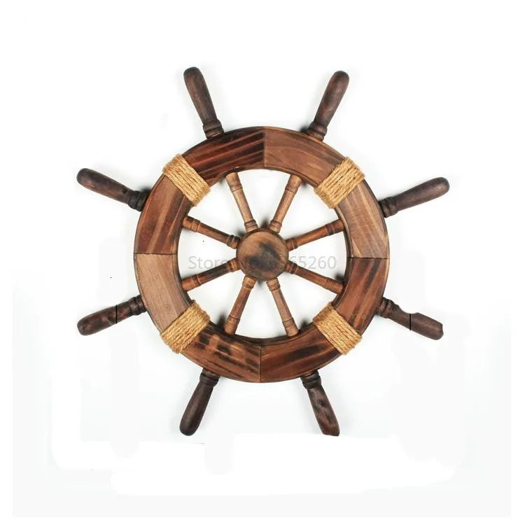 

Европейский стиль подвеска рулевой отрасли ветер настенный руль подвесной якорь весла пиратский тематический орнамент