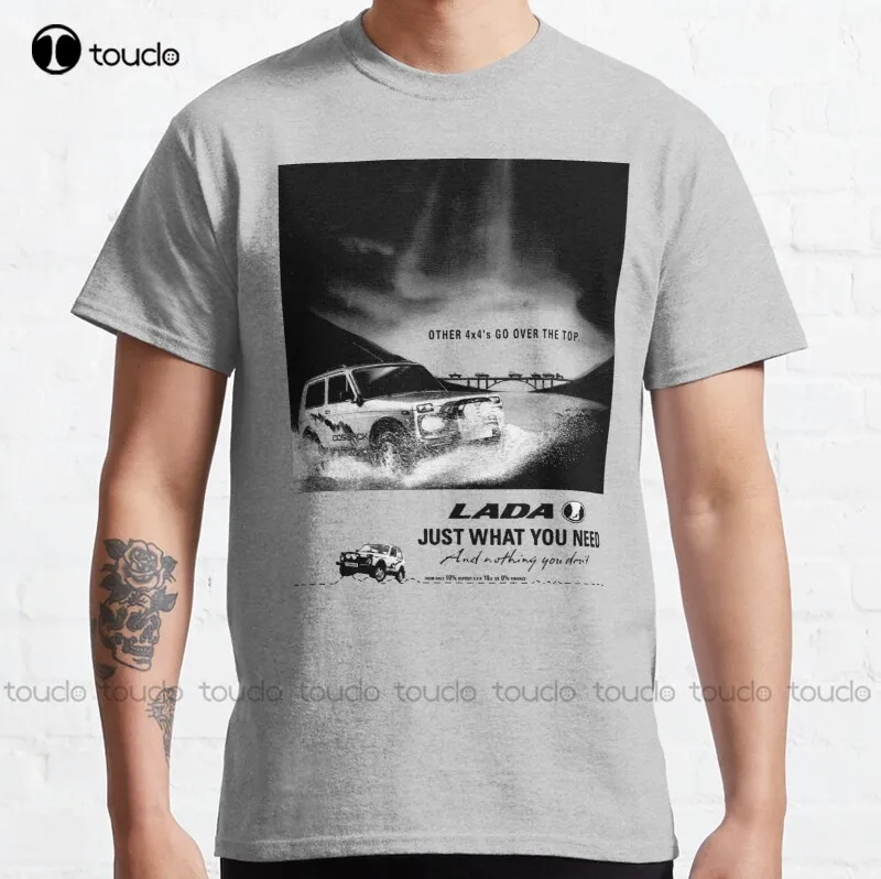 

New Lada Niva Classic T-Shirt Cotton Tee Shirt