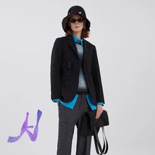 Adererror Jacket Men's Women's High Street Fashion Suit Oversize Adererror Lingerie Breasted Ladies Wool Suit (3)