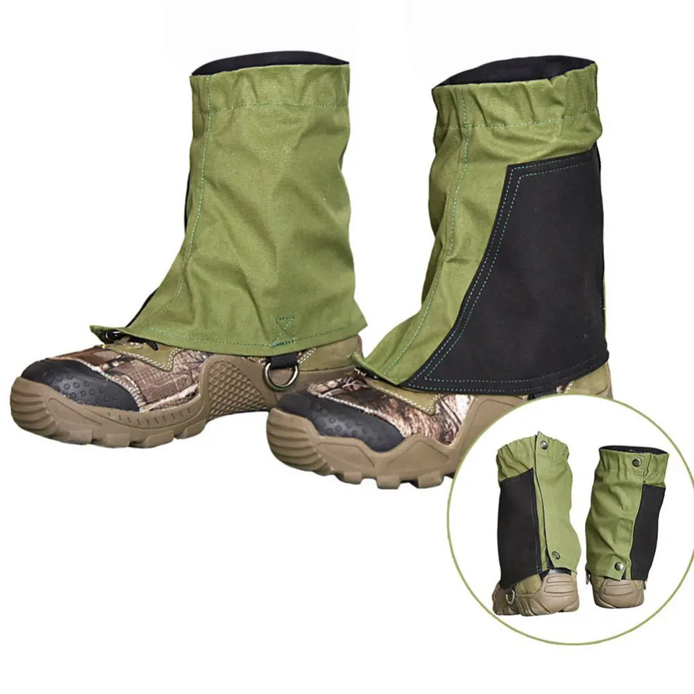 Waterproof Snow Leg Gaiters Hiking Boot Legging Shoes Warmer Snake Shoe Cover Tourist Outdoor Camping Trekking Climbing Hunting