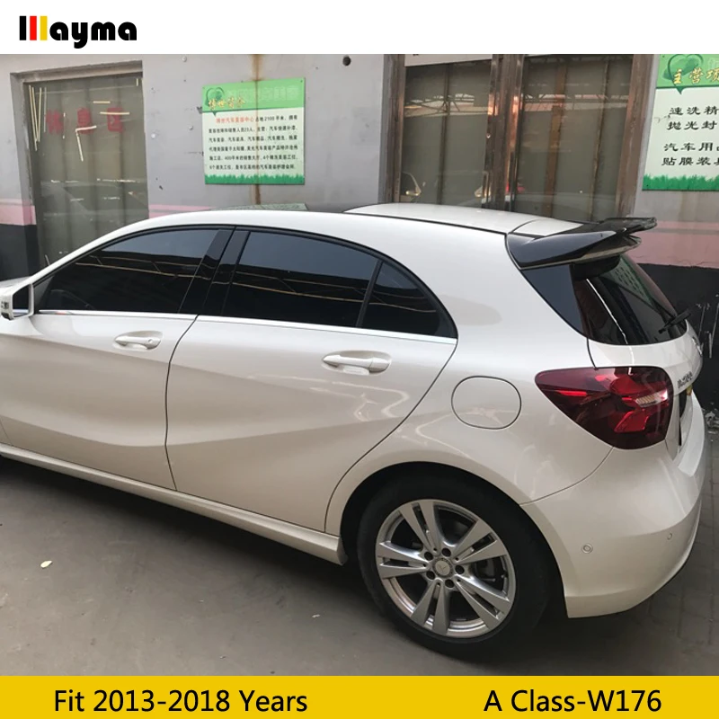 Стильный спойлер PIECHA для заднего багажника из углеродного волокна Benz A класса A180