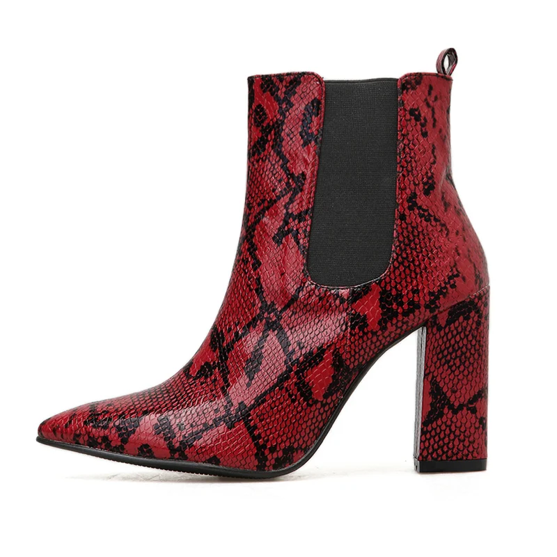 2020 женские ботильоны на высоком каблуке 11 5 см кожаные эластичные ботинки в стиле