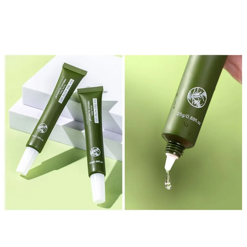 

25G TEA Tree Acne Gel Shrink Pores Refreshing Moisturizing Remove Acne Anti-Inilammatory Skin Care I