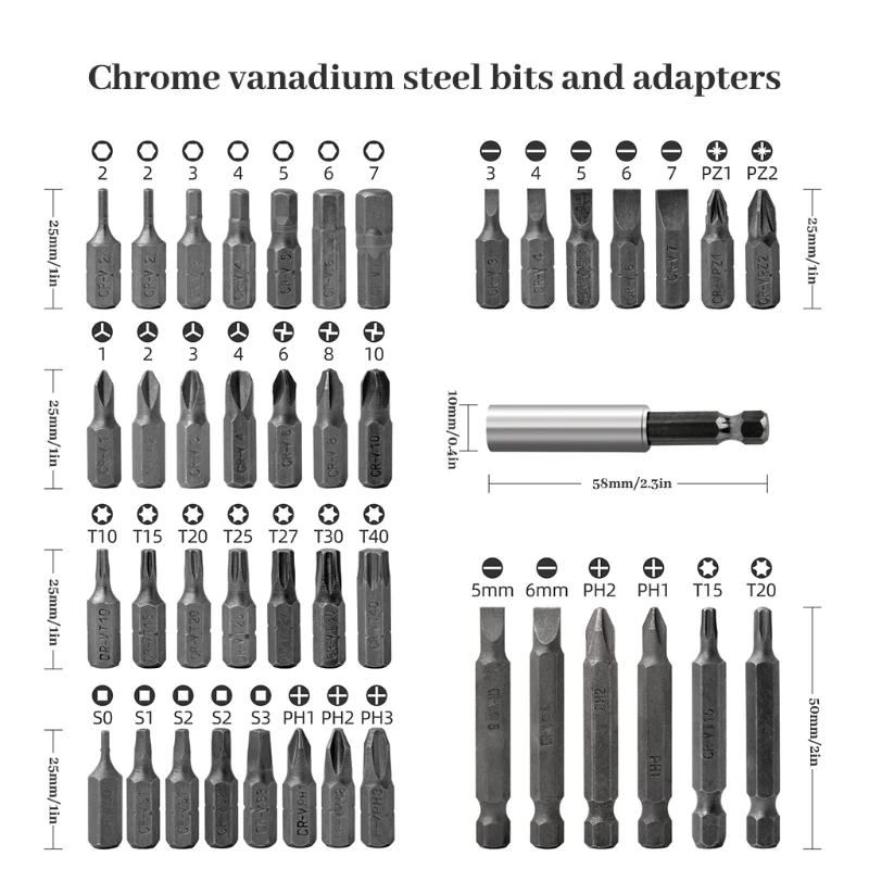 저렴한 44 Pcs Usb 충전식 케이블로 미니 스크루 드라이버 6.35mm 인터페이스 빠른 척 전면 Led 작업 빛으로 사용하기 쉬운 저렴한 44 Pcs Usb 충전식 케이블로 미니 스크루 드라이버 6.35mm 인터페이스 빠른 척 전면 Led 작업 빛으로 사용하기 쉬운