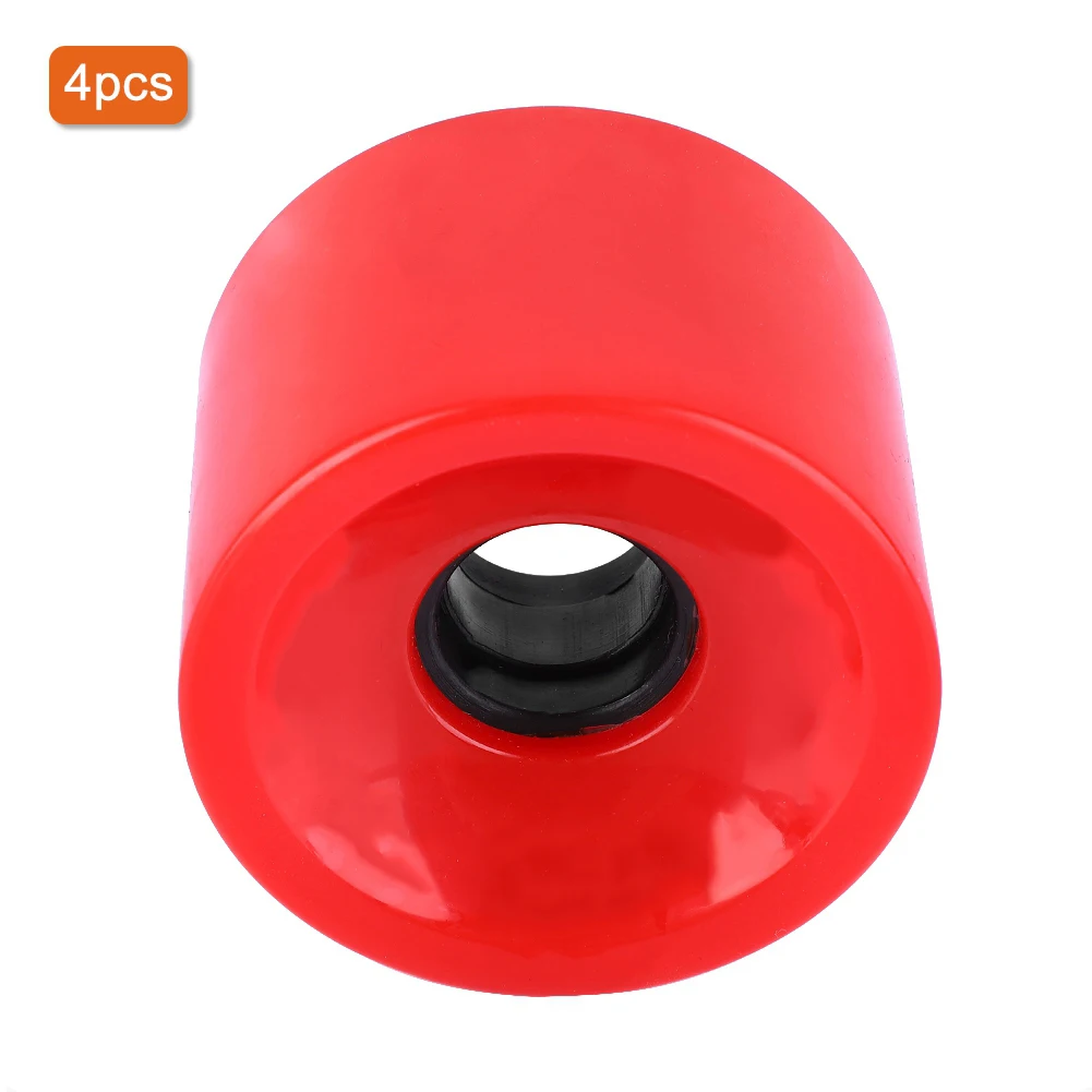 4 шт. колеса для скейтборда с превосходным эластичным полиуретановым прочным