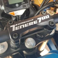 for yamaha tenere 700 tenere700 xtz xt700z t700 t7 2019 motorcycle accessories cnc handle bar handlebar riser top clamps cover