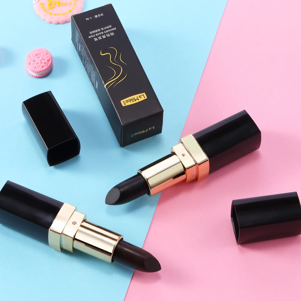 Одноразовая краска для волос карандаш Мгновенный серый корень покрытие цвет