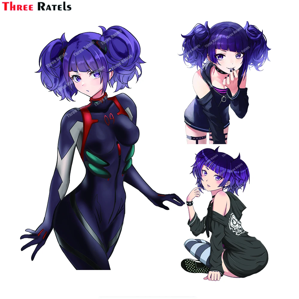 

Наклейки и Переводные картинки Three Ratels D161 Tanaka Mamimi для украшения стен в спальню для девочек водонепроницаемые защищенные