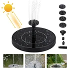 Мини-фонтанчик садовый на солнечной батарее, 1,5 Вт