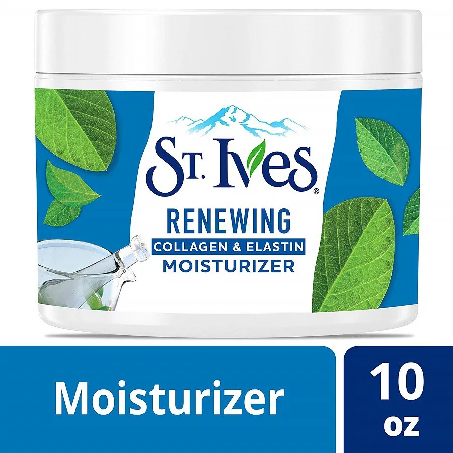 St. Ives вневременной увлажняющий крем для кожи лица коллагеновый эластин 10 oz|moisturizer