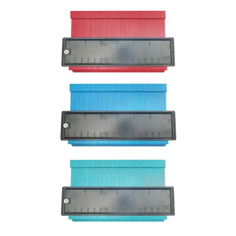 5/6/10 &quotШирина профиль копия датчик контура пластиковый измерительный прибор