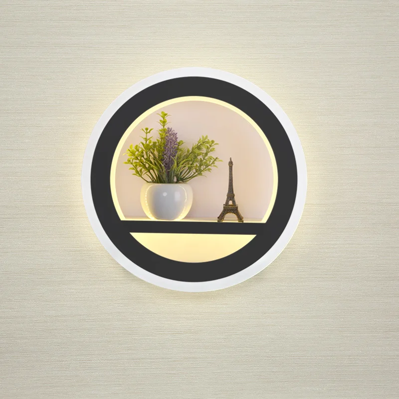 

Nordic wall lamp bedside lamp bedroom living room aisle stairs creative modern minimalist decorative wall lamp wy120406