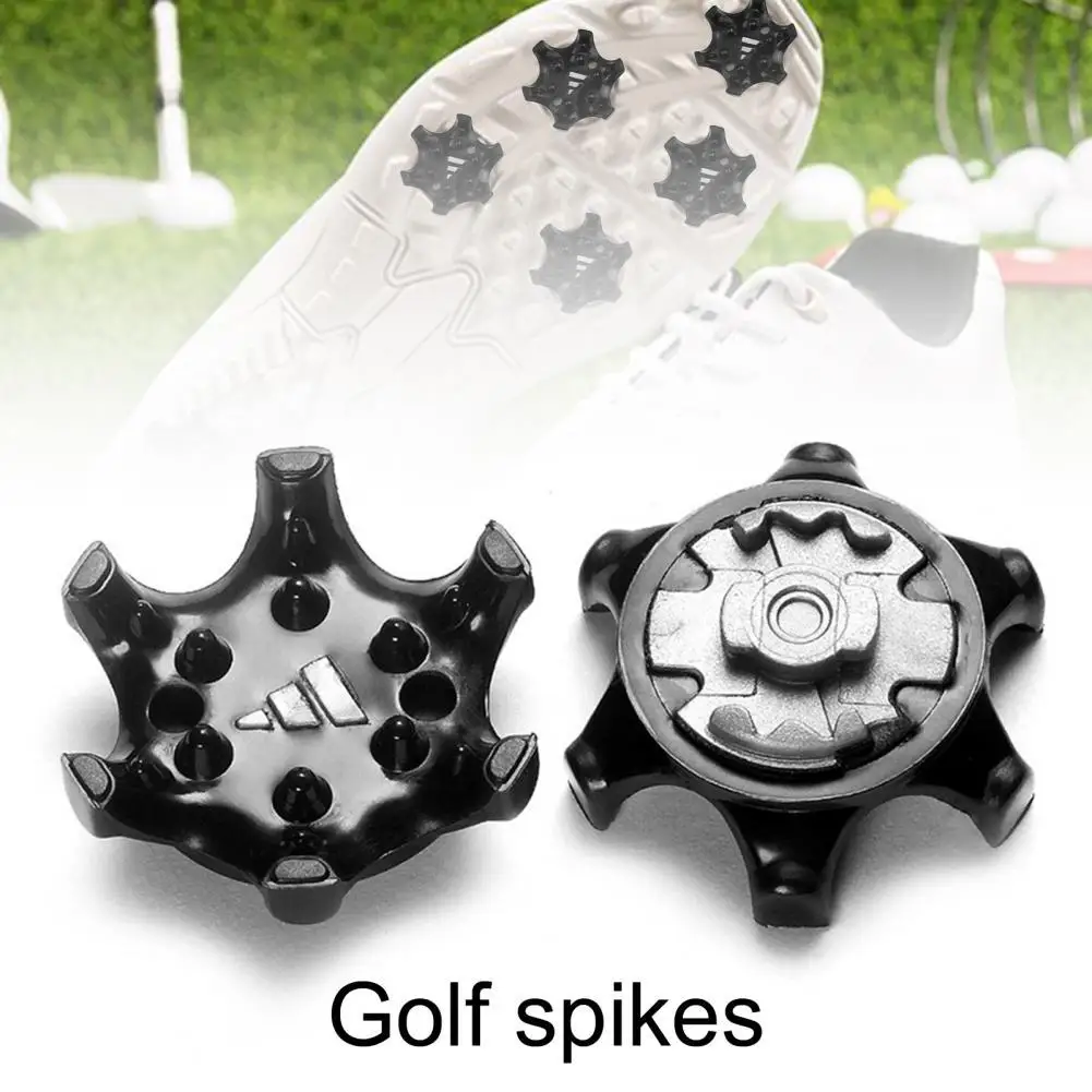

10pcs/lot Golf Spikes Pins Turn Shoe Spikes Durable Replacement Set Ultra Thin Cleats Pins Fits Ping System Spike