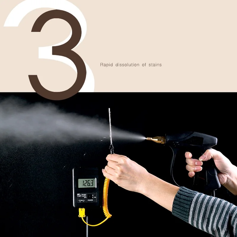 Высокотемпературная электрическая машина для очистки паром высокого давления