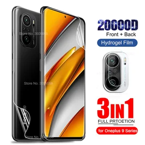 front back hydrogel film for poco f3 screen protectors not glass for xiaomi poxopoko little f3 f 3 5g pocof3 6 67 camera glass free global shipping