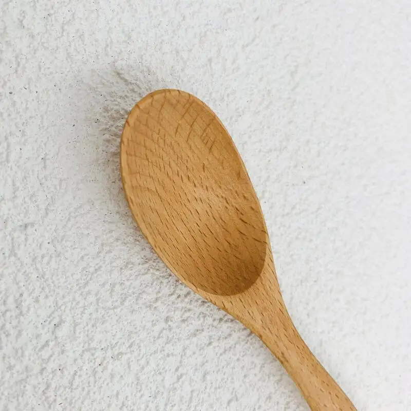 

Creative Double-headed Wooden Spoon and Fork Tableware Children's Wooden Fork and Spoon