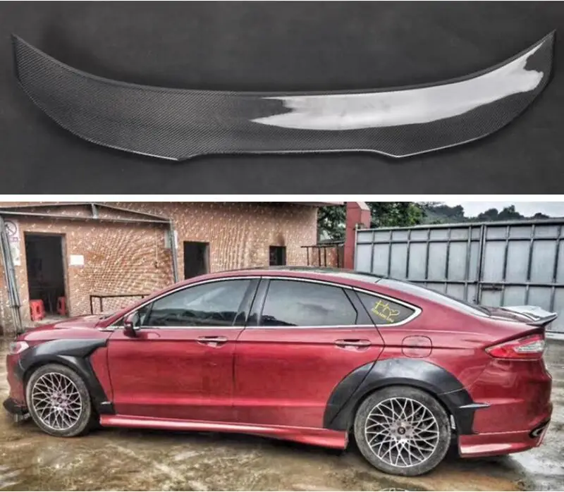 Спойлер из углеродного волокна для FORD Mondeo Fusion 2013 2014 2015 2016 2017 2018 2019 2020 года |
