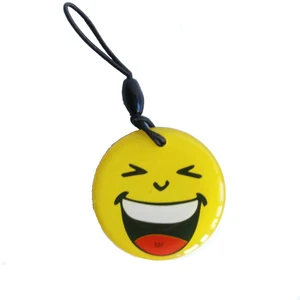 1 шт.лот UFUID Sector 0 блок 0 перезаписываемые смарт-метки, ключ RFID 13,56 МГц эпоксидная метка, диаметр 35 мм