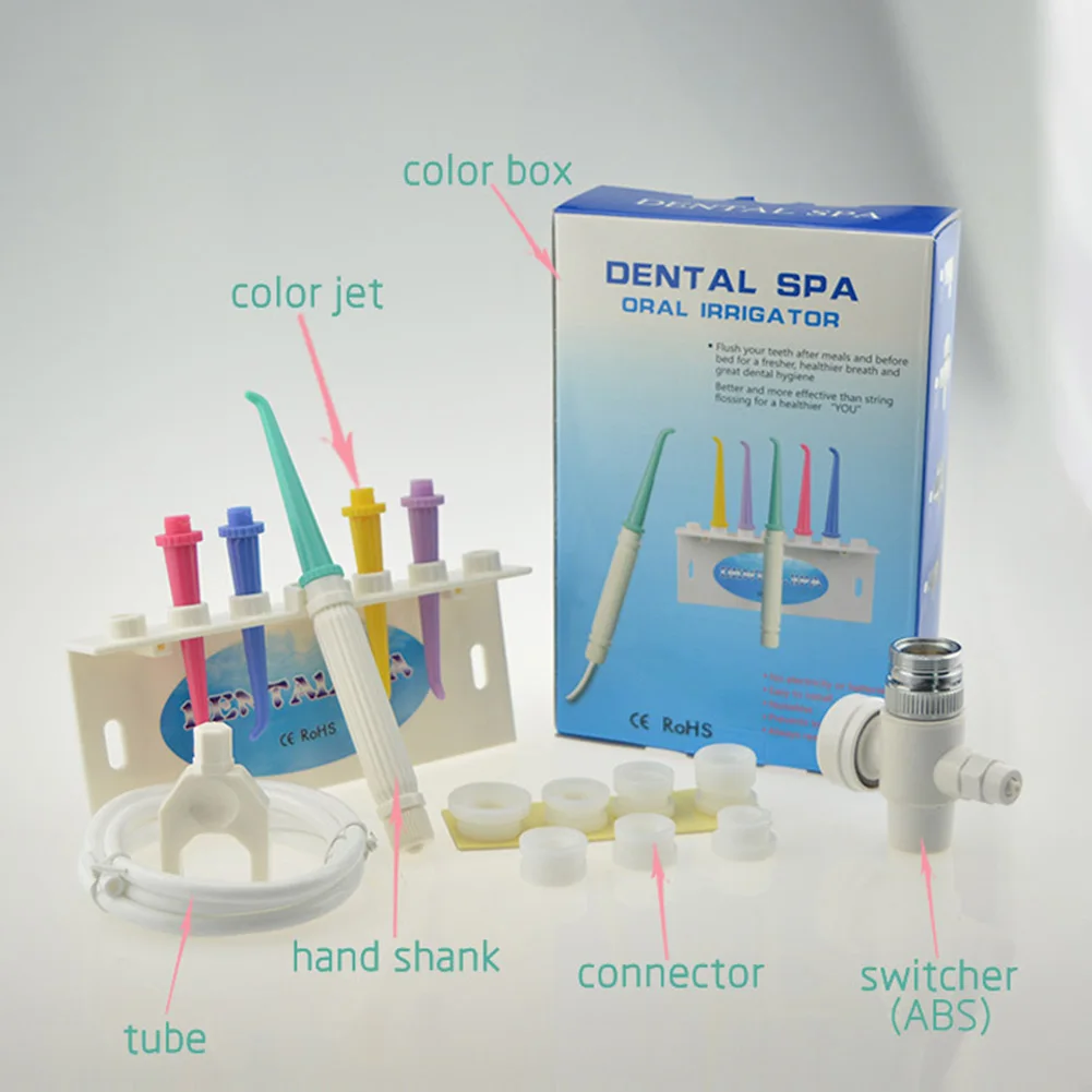 

Noiseless Powerful Water Jet Tooth Care Dental SPA Easy Install Oral Irrigator Stain Remove Teeth Cleaner Hygienic
