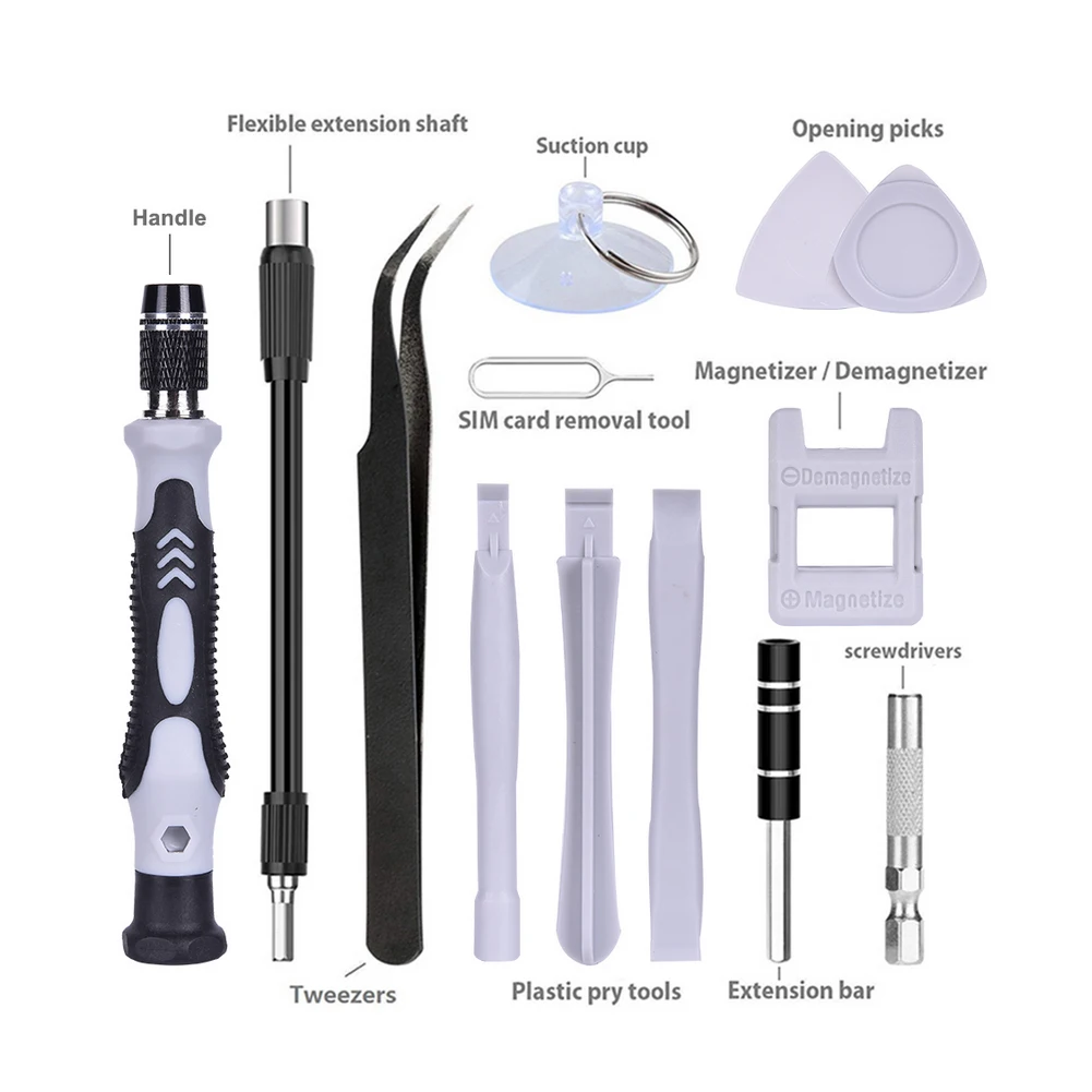 

115 In 1 Tools Box Screwdriver Set Of Screw Driver Bit Multi-Function Precision Mobile Phone Repair Device Hand Tools Torx Hex