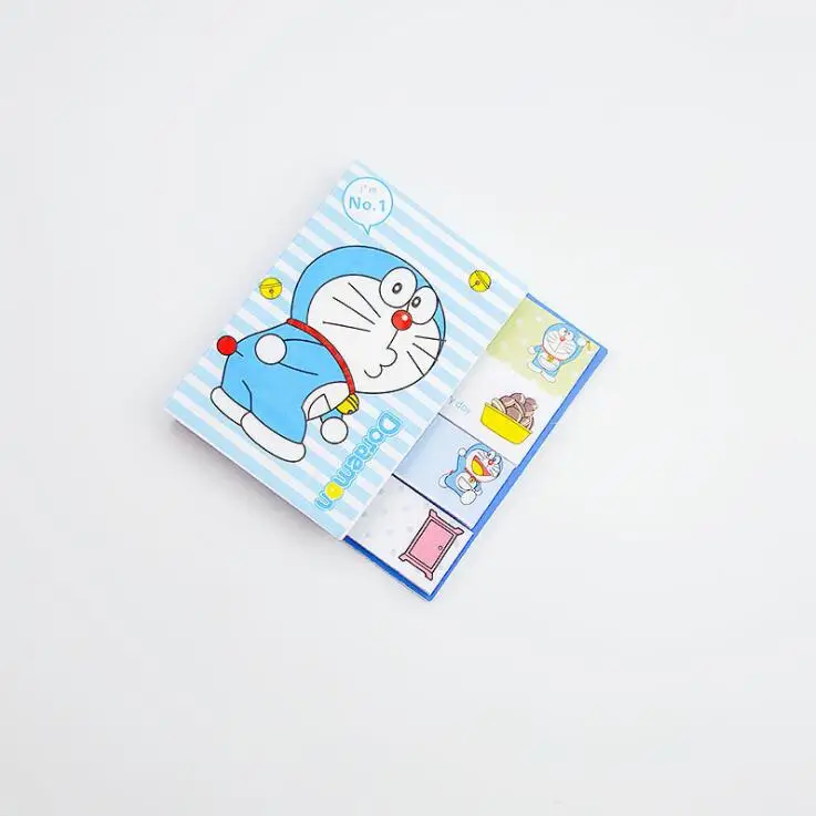 Kawaii Корейская мультяшная книга Baymax Doraemon Totoro N times Sticky Memo Note Book вкладка для