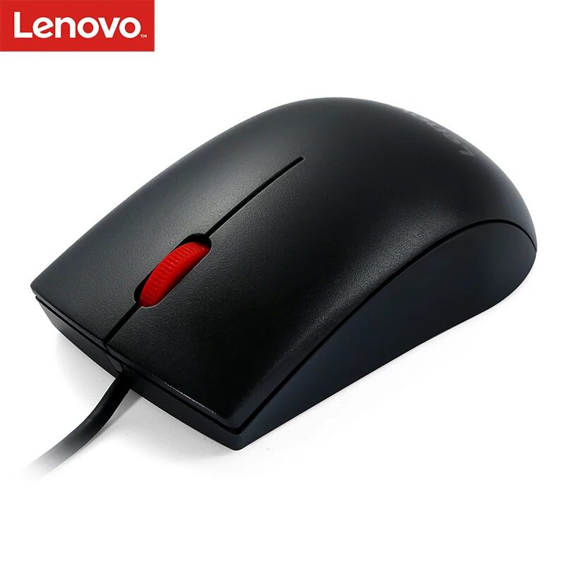 Проводная оптическая мышь Lenovo M120 Pro с красной точкой для ноутбука ПК дома и офиса |