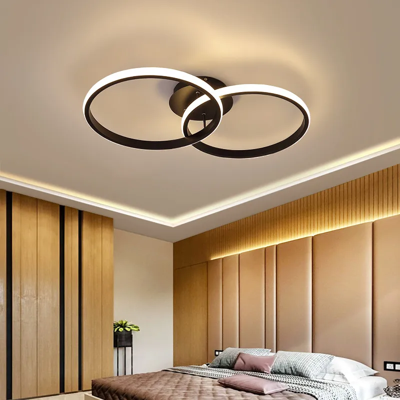 

Gold Black White Ceiling Light AC90-260V For Livingroom Lights Bedroom Corridor Hallway Balcony Home Lighting Aisle Ceiling Lamp