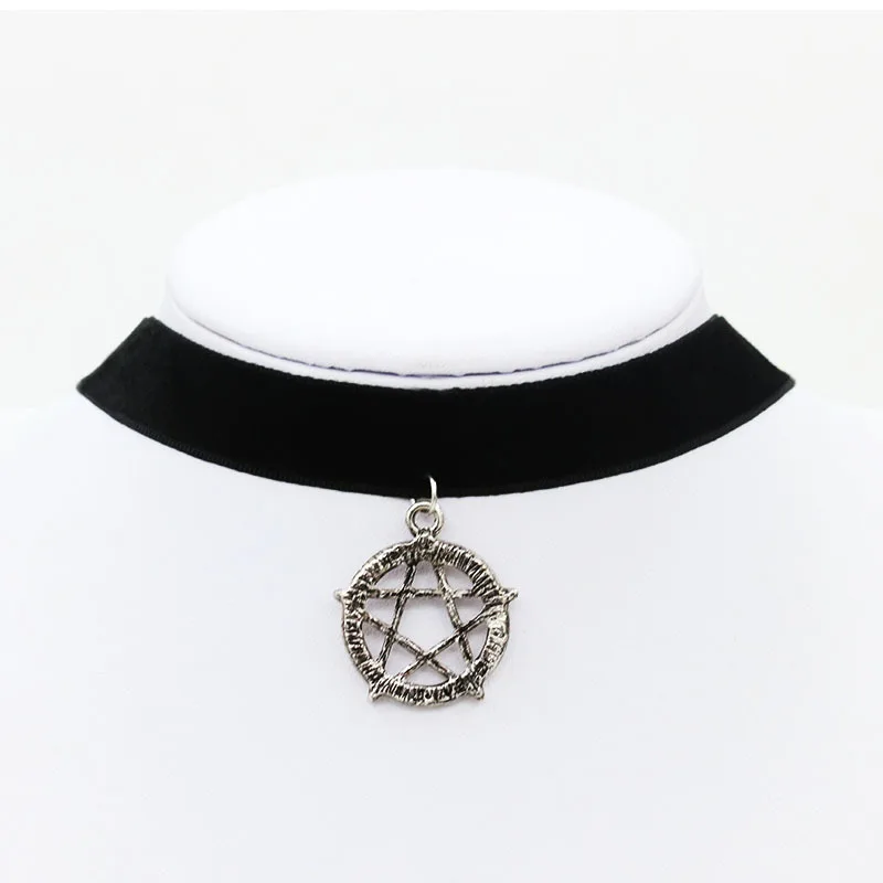 Женское колье чокер на Хэллоуин готическое Кружевное в стиле панк вечерние