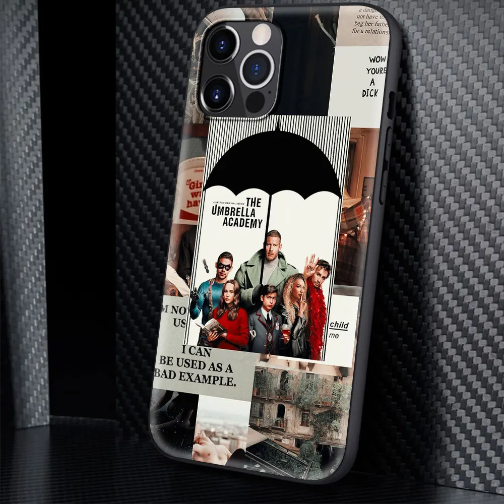 

Umbrella Academy Silicone Phone Case For iPhone 12 Mini 11 Pro SE 2020 X XS Max XR 7 8 6 6S Plus Soft Back Cover Coque Fundas