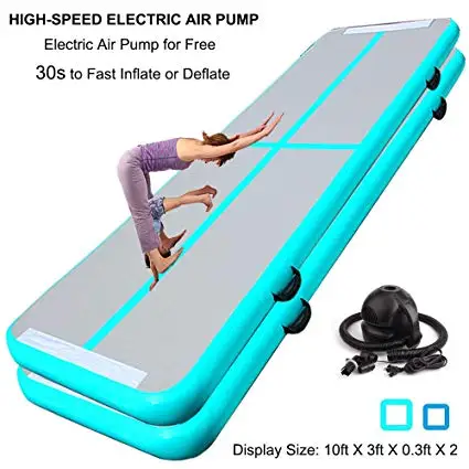 Free Shipping Cheerleading Gymnastics Mat DWF 5M Air Track Mats With Pump Customized Tumbling Track/Training Promotion ! | Игрушки и