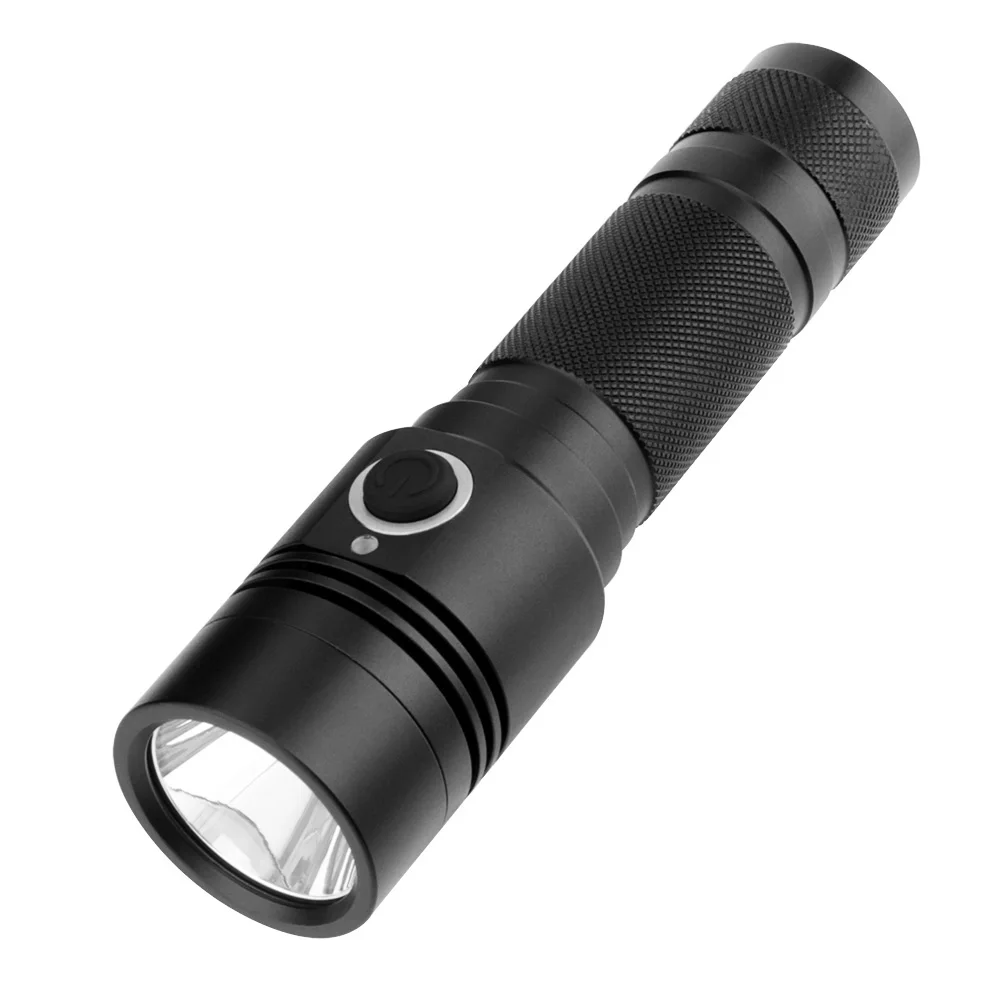 BORUiT YC21 светодиодный фонарик высокой мощности T6 1000lm факел 4-Mde Велосипедный свет мощность ful 18650 фонарь перезаряжаемый фонарь для охоты