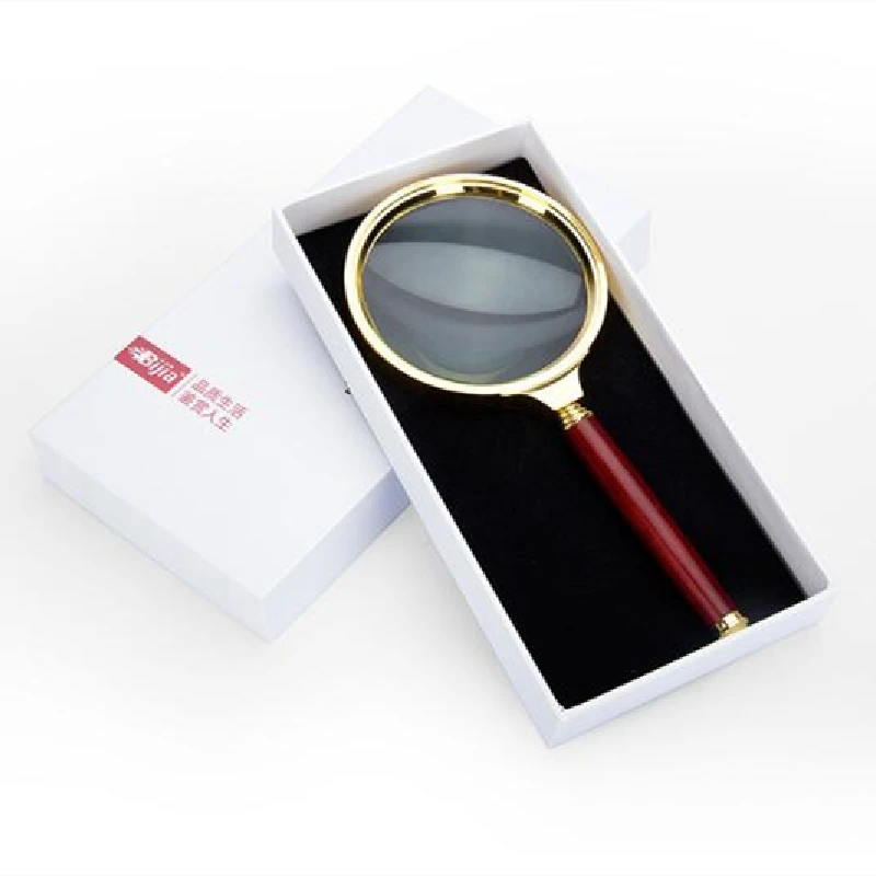 Увеличительное стекло BIJIA 80 Full-optical для пожилых людей чтения с увеличительным