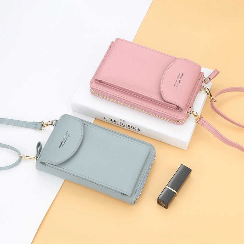 

New Baellerry Women Wallet Brand Cell Phone Wallet Wallet Handbag Purse Clutch Messenger Shoulder Straps Bag