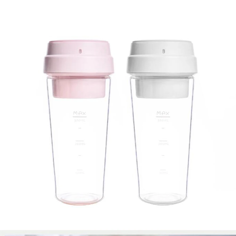 

17pin Juicer 400ML Capacity Portable Electric Rechargeable Fruit Juicer Cup Juice Blender Quick Juicer For Home Office Travel