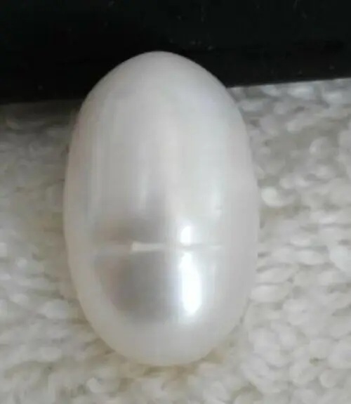 +++ 11.4x18.1mm natural south seas white loose pearl undrilled | Украшения и аксессуары